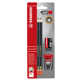 Exam Grade Set Crayon graphite + accessoires dans le groupe Stylos / Écrire / Crayons à papier chez Pen Store (127799)
