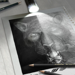 PITT Graphite Matt Crayon graphite Ensemble de 11 dans le groupe Matériels d'artistes / Craie et Graphite / Graphite et crayon à papier chez Pen Store (127915)