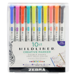 Mildliner 10-pack dans le groupe Stylos / Crayons d'artistes / Feutres d'illustrations chez Pen Store (127931)