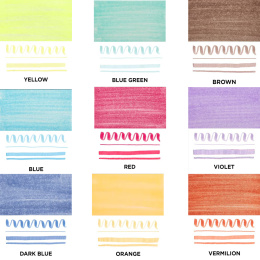 Mildliner 15-pack dans le groupe Stylos / Crayons d'artistes / Feutres d'illustrations chez Pen Store (127933)