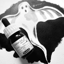 Indian Ink Black 28 ml dans le groupe Matériels d'artistes / Couleurs de l'artiste / Encre de chine et encre chez Pen Store (128023)