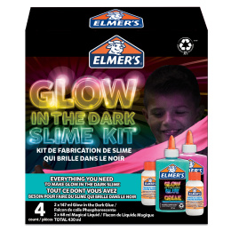 Glow in the Dark Slime Kit 4 Pièces dans le groupe Kids / Amusement et apprentissage / Slime chez Pen Store (128052)