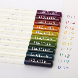Pencil Irojiten set Woodlands dans le groupe Stylos / Crayons d'artistes / Crayons de couleurs chez Pen Store (128102)