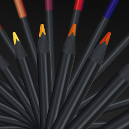 Crayons de couleur Black Edition Lot de 12 dans le groupe Stylos / Crayons d'artistes / Crayons de couleurs chez Pen Store (128253)