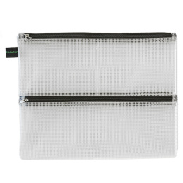 Trousse Double-Zip Mesh A4 dans le groupe Stylos / Accessoires Crayons / Trousses chez Pen Store (128374)