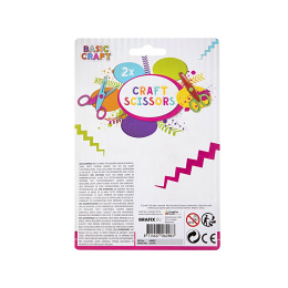 Ciseaux à motifs 2 pièces dans le groupe Kids / Amusement et apprentissage / Ciseaux pour enfants chez Pen Store (128492)