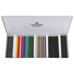 Crayons de couleur 50 pièces dans le groupe Stylos / Crayons d'artistes / Crayons de couleurs chez Pen Store (128497)