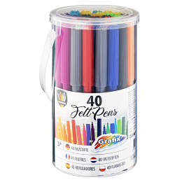 Feutres en seau 40 pièces dans le groupe Kids / Crayons pours les enfants / Feutres pour les enfants chez Pen Store (128508)