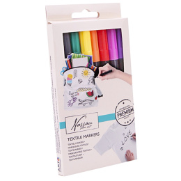 Stylos textiles 8 couleurs dans le groupe Loisirs créatifs / Couleurs / Teinture textile et feutre textile chez Pen Store (128519)