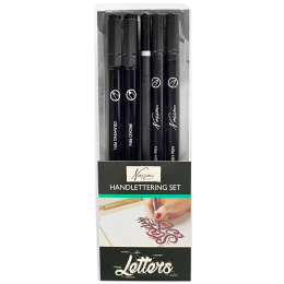 Handlettering Set 5 pièces dans le groupe Loisirs créatifs / Calligraphie / Sets de Lettering chez Pen Store (128520)