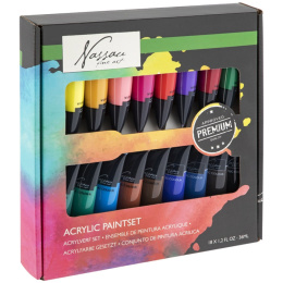 Peinture acrylique 36 ml 18 pièces  dans le groupe Matériels d'artistes / Couleurs de l'artiste / Peinture acrylique chez Pen Store (128540)