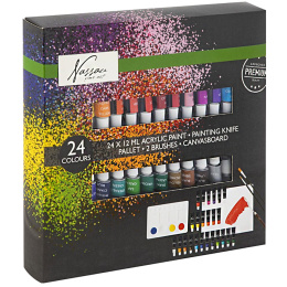 Set de peinture acrylique dans le groupe Matériels d'artistes / Couleurs de l'artiste / Peinture acrylique chez Pen Store (128550)