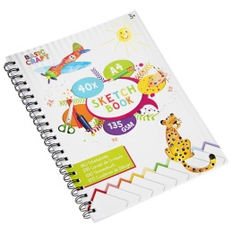 Bloc à dessin A4 135g 40 feuilles dans le groupe Kids / Amusement et apprentissage / Papier pour bricolage et carnets de dessin / Papier à dessin chez Pen Store (128570)