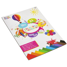 Carton coloré 300g A3 10 feuilles dans le groupe Kids / Amusement et apprentissage / Papier pour bricolage et carnets de dessin chez Pen Store (128573)