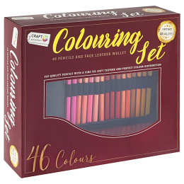 Crayons de couleur 46 pièces dans le groupe Stylos / Crayons d'artistes / Crayons de couleurs chez Pen Store (128580)