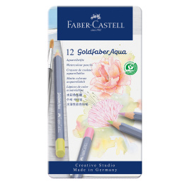 Goldfaber Aqua Crayons Aquarelle Lot de 12 Pastel dans le groupe Stylos / Crayons d'artistes / Crayons aquarellables chez Pen Store (128726)