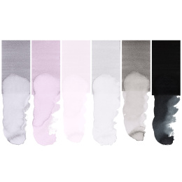 Goldfaber Aqua Dual Marker Lot de 6 Shades of grey dans le groupe Stylos / Crayons d'artistes / Feutres d'illustrations chez Pen Store (128729)