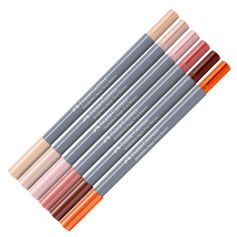 Goldfaber Aqua Dual Marker Lot de 6 Portrait dans le groupe Stylos / Crayons d'artistes / Feutres d'illustrations chez Pen Store (128730)
