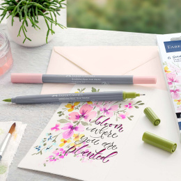 Goldfaber Aqua Dual Marker Lot de 6 Lettering dans le groupe Stylos / Crayons d'artistes / Feutres d'illustrations chez Pen Store (128731)