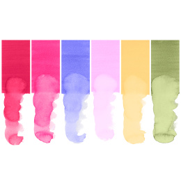 Goldfaber Aqua Dual Marker Lot de 6 Flowers dans le groupe Stylos / Crayons d'artistes / Feutres d'illustrations chez Pen Store (128734)