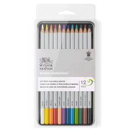 Studio Collection Crayons de couleurs Lot de 12 dans le groupe Stylos / Crayons d'artistes / Crayons de couleurs chez Pen Store (128764)