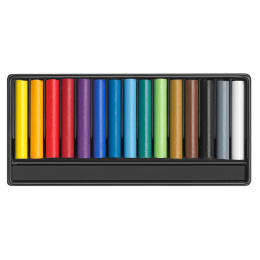 Swisscolor Aquarelle Set de 15 crayons de couleur pastel dans le groupe Matériels d'artistes / Craie et Graphite / Pastels secs chez Pen Store (128917)