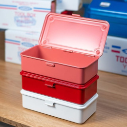 T190 Trunk Shape Toolbox Red dans le groupe Loisirs créatifs / Organiser / Boîte chez Pen Store (128970)