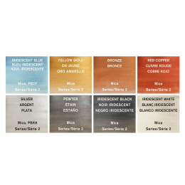 Cotman Peinture Aquarelle Metallic Set 8 ½ -demi-godets dans le groupe Matériels d'artistes / Couleurs de l'artiste / Peinture aquarelle chez Pen Store (129129)