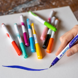 Turbo Soft Brush Pen Intense ensemble de 10 dans le groupe Kids / Crayons pours les enfants / Crayons de couleurs pour les enfants chez Pen Store (129132)