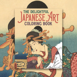 The Delightful Japanese Art Colouring Book dans le groupe Loisirs créatifs / Livres / Album de coloriage pour les adultes chez Pen Store (129242)