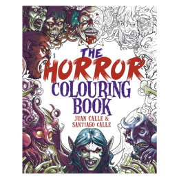 The Horror Colouring Book dans le groupe Loisirs créatifs / Livres / Album de coloriage pour les adultes chez Pen Store (129244)