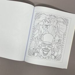 The Horror Colouring Book dans le groupe Loisirs créatifs / Livres / Album de coloriage pour les adultes chez Pen Store (129244)
