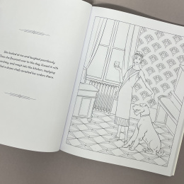 Great Gatsby Colouring Book dans le groupe Loisirs créatifs / Livres / Album de coloriage pour les adultes chez Pen Store (129245)
