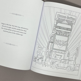 Great Gatsby Colouring Book dans le groupe Loisirs créatifs / Livres / Album de coloriage pour les adultes chez Pen Store (129245)