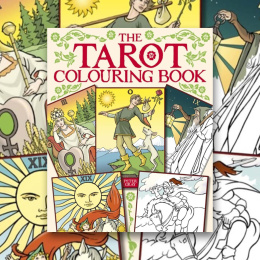 Tarot Colouring Book dans le groupe Loisirs créatifs / Livres / Album de coloriage pour les adultes chez Pen Store (129247)