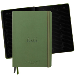 GoalBook Creation A5 Sage (Papier noir) dans le groupe Papiers & Blocs / Écrire et consigner / Carnets chez Pen Store (129309)