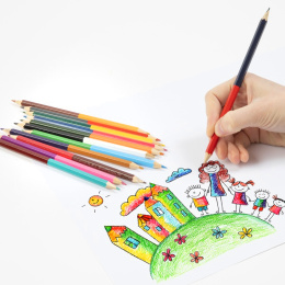 Crayons de couleur Duo 12-set dans le groupe Kids / Crayons pours les enfants / Crayons de couleurs pour les enfants chez Pen Store (129331)