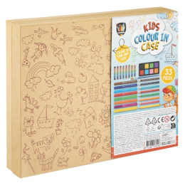 Kids Couleur Cas dans le groupe Kids / Crayons pours les enfants / Crayons de couleurs pour les enfants chez Pen Store (129334)