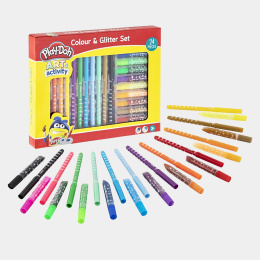 Couleur et Glitter 24-set dans le groupe Kids / Crayons pours les enfants / Feutres pour les enfants chez Pen Store (129344)