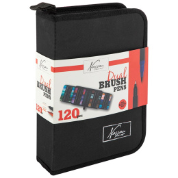 Brush Marker Dual 120-set + etui dans le groupe Stylos / Crayons d'artistes / Feutres pinceaux chez Pen Store (129353)