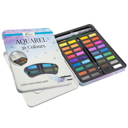 Aquarelle 36-set dans le groupe Matériels d'artistes / Couleurs de l'artiste / Peinture aquarelle / Aquarelle en godet chez Pen Store (129360)