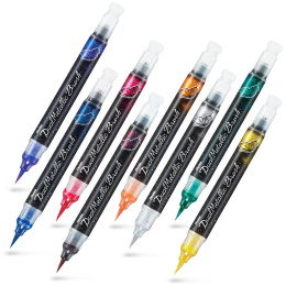 Dual Metallic Brush dans le groupe Stylos / Crayons d'artistes / Feutres pinceaux chez Pen Store (129525_r)
