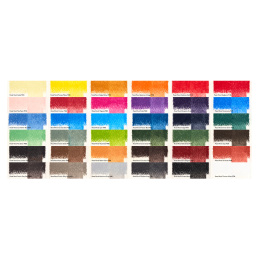 Pastel Crayons de couleur Lot de 72 dans le groupe Stylos / Crayons d'artistes / Crayons de couleurs chez Pen Store (129557)