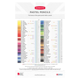 Pastel Crayons de couleur Lot de 72 dans le groupe Stylos / Crayons d'artistes / Crayons de couleurs chez Pen Store (129557)