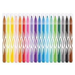 Colorpeps Feutres Jungle Lot de 18 dans le groupe Kids / Crayons pours les enfants / Feutres pour les enfants chez Pen Store (129632)