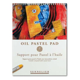 Oil Pastel Pad 340g 24x32cm 12 sheets dans le groupe Papiers & Blocs / Bloc Artiste / Bloc pastel chez Pen Store (129826)