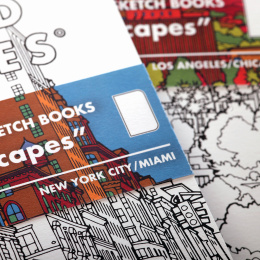 Streetscape Sketchbook New York/Miami 2-Pack dans le groupe Papiers & Blocs / Bloc Artiste / Cahiers d'esquisses chez Pen Store (129839)
