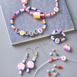DIY Lot de perles Bonbons dans le groupe Loisirs créatifs / Former / Bijoux à faire soi-même chez Pen Store (129996)
