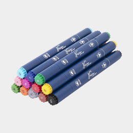 Dual Markers Lot de 12 dans le groupe Stylos / Crayons d'artistes / Feutres d'illustrations chez Pen Store (130034)