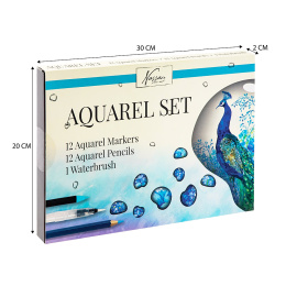 Aquarelle Lot de 25 dans le groupe Matériels d'artistes / Set Artiste / Sets débutants chez Pen Store (130035)
